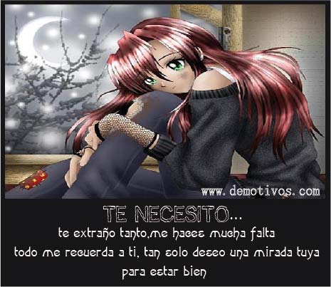 Demotivos Para Facebook Te Necesito Me Haces Muchisima Falta
