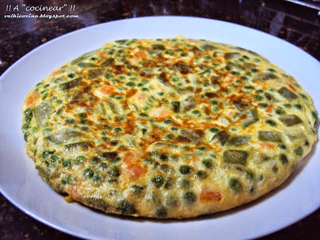 Tortilla de verduras