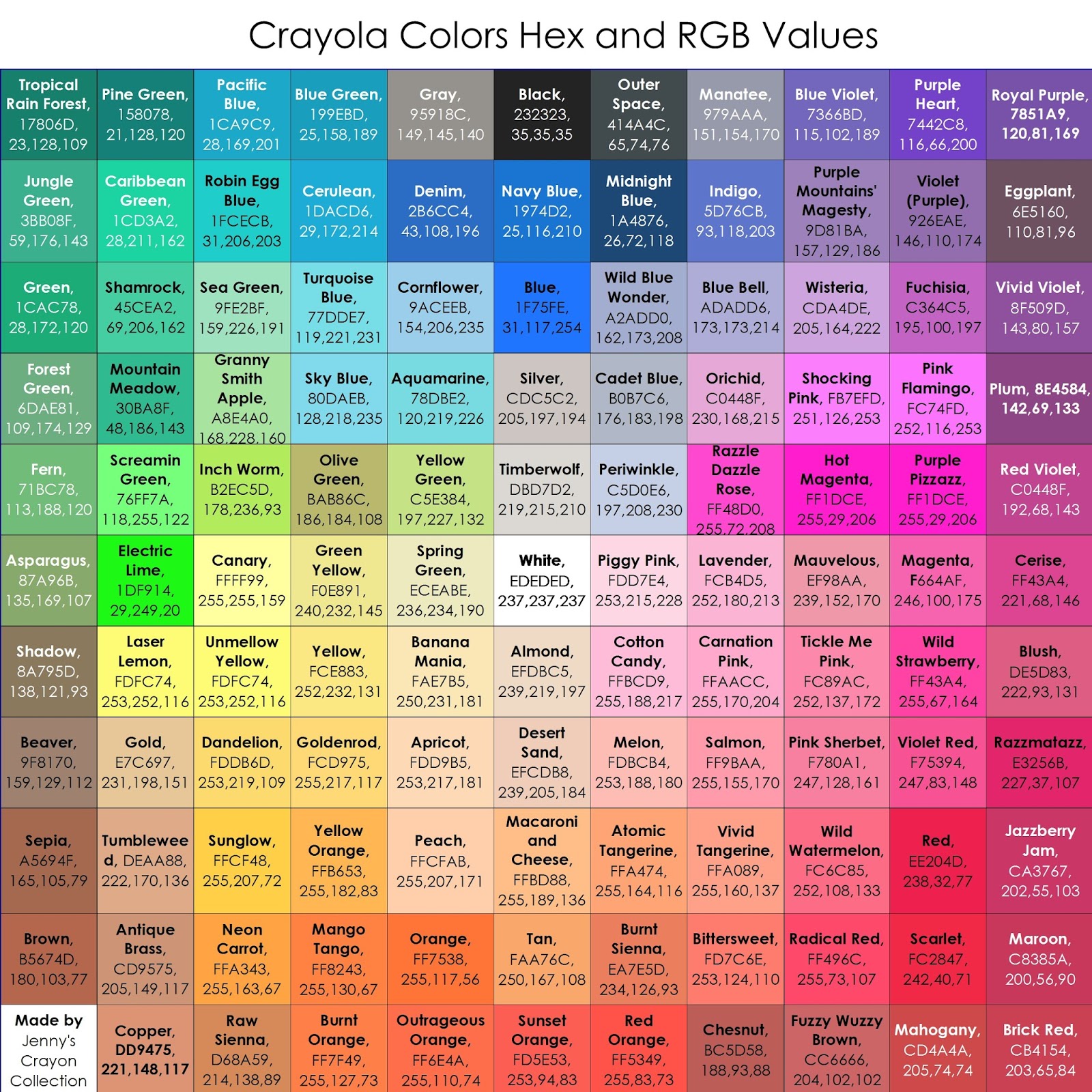 Mixed Color Crayon Set - ApolloBox