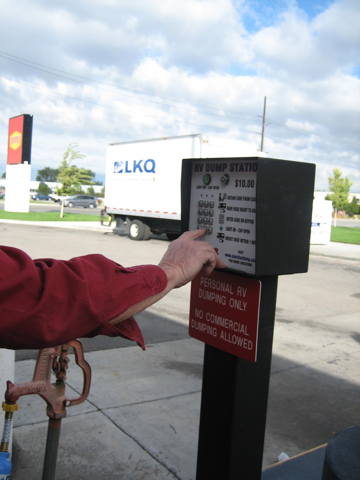 Walkabout With Wheels Blog Using RV Services at Flying J