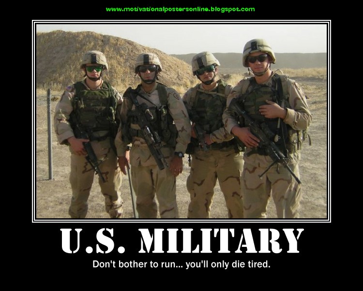 MOTIVATIONAL POSTERS: U.S. MILITARY
