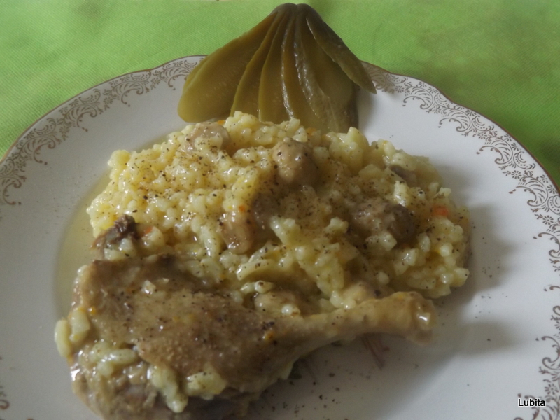 Lulu Povesti din Bucatarie Pilaf cu rata