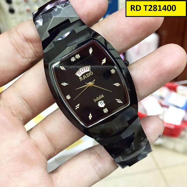 Đồng hồ nam mặt chữ nhật Rado RD T281400