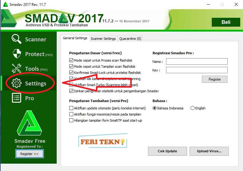 registrasi smadav pro 12.5