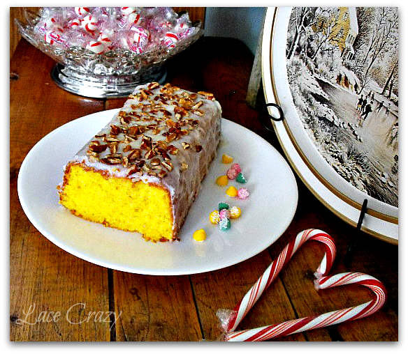 Lace Crazy A "Yummy" Lemon Loaf Cake...