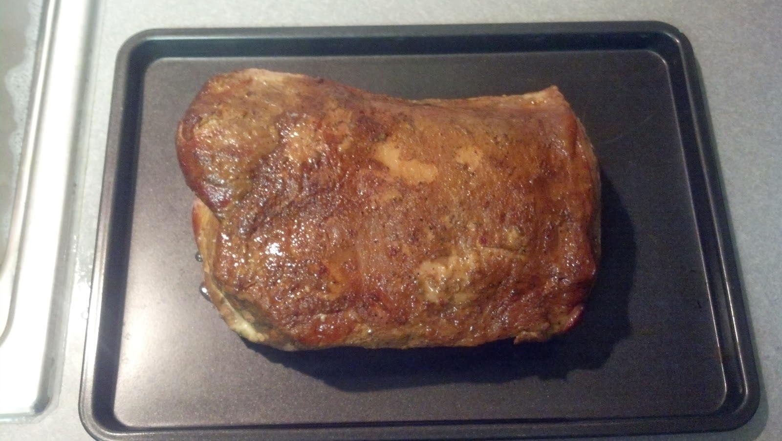 Chris' Big Green Egg Adventure: Smoked Pork Loin x3