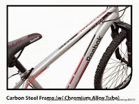 Sepeda Gunung Reebok Chameleon Chrome Rangka Carbon Steel 21 Speed 26 Inci