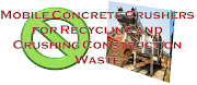 Concrete Crusher for Recycling and Crushing Construction Waste