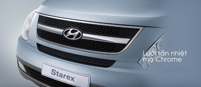 Lưới Tản Nhiệt Xe Hyundai Starex 9 chỗ 2014