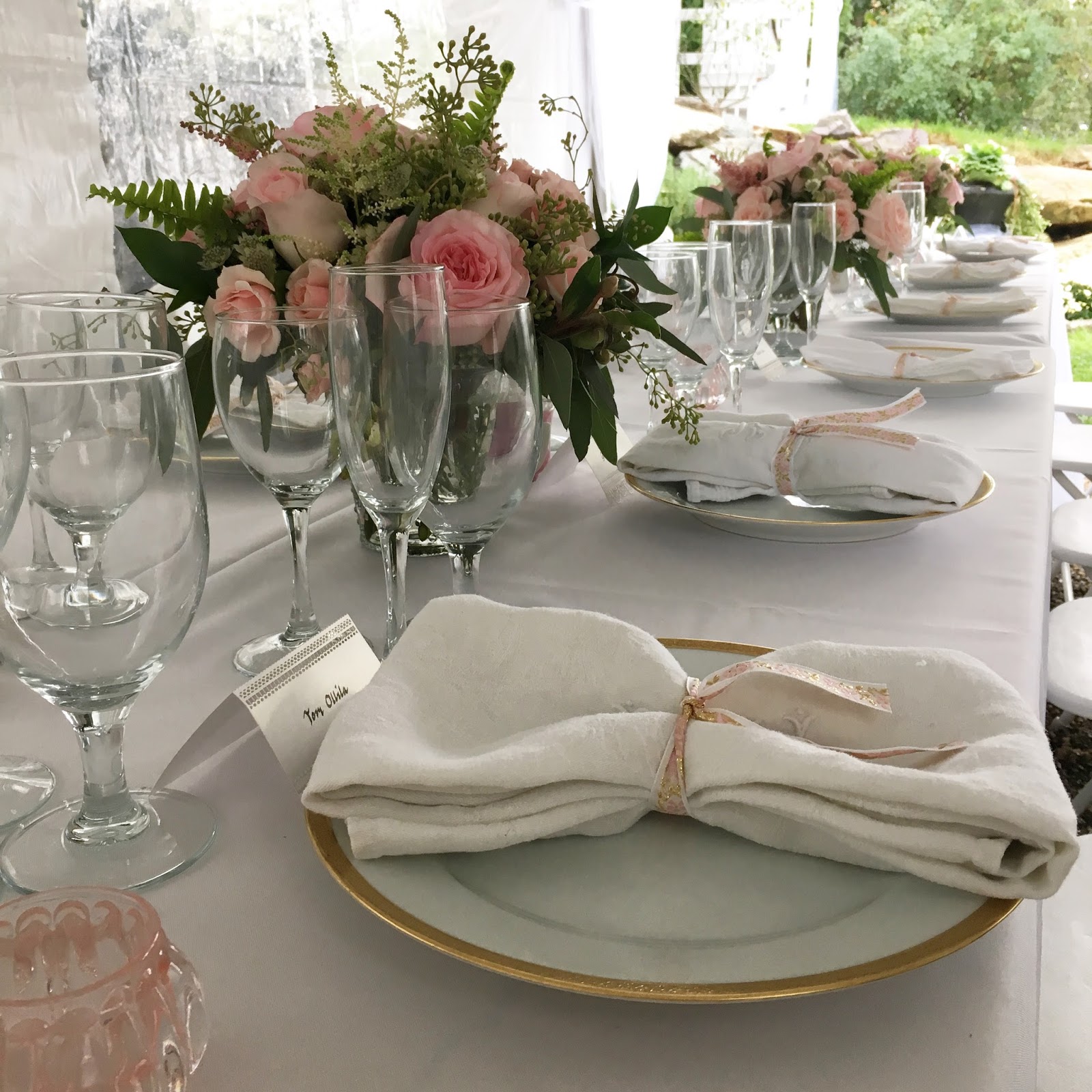 Maison Decor: Romantic Home Wedding Part Two: Dreamy Table Setting Tips
