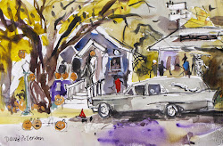 david peterson watercolor workshop amy april haunted