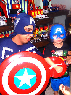 Os Vingadores festa vingadores