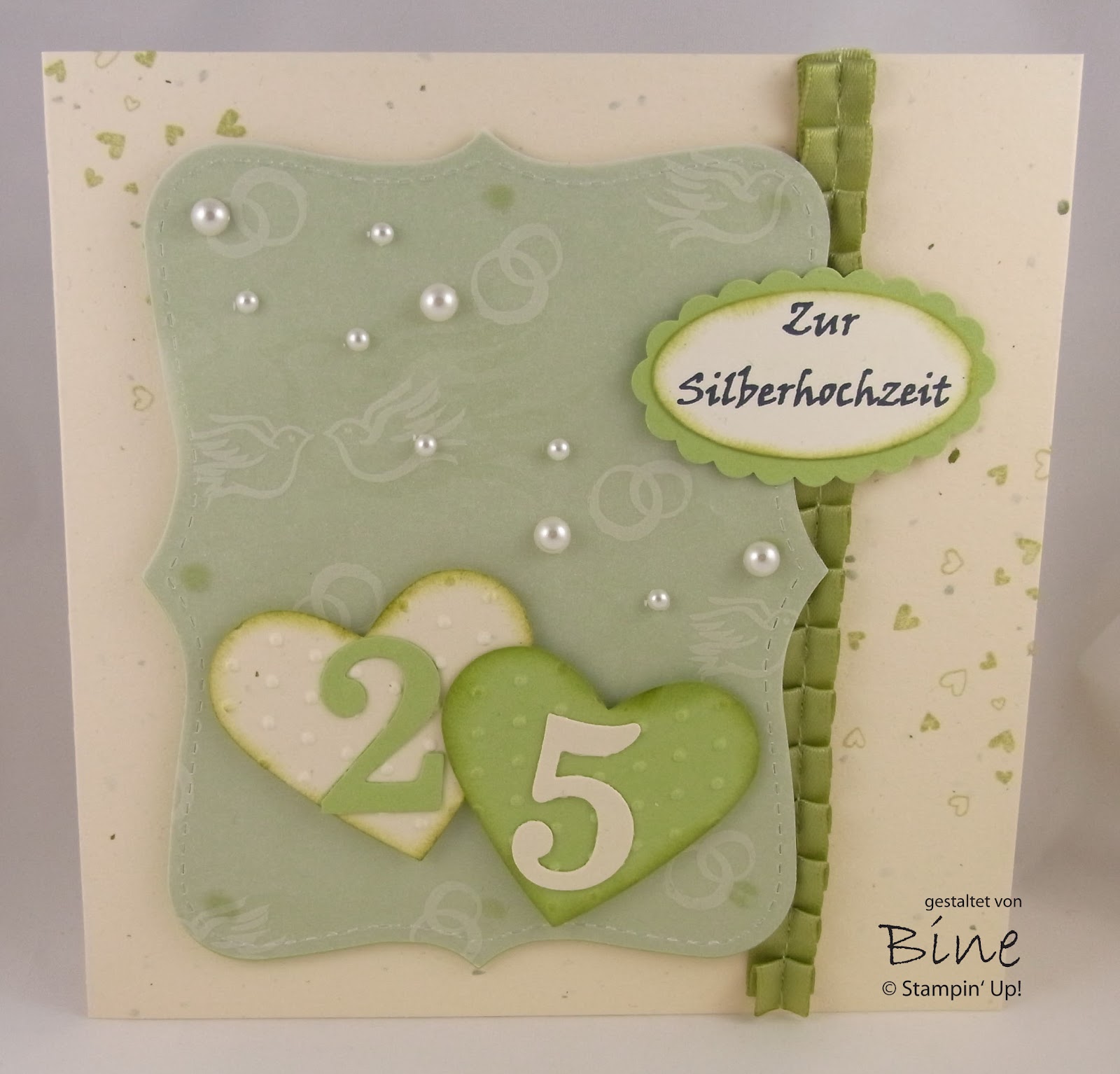 Bines Karten Silberhochzeit