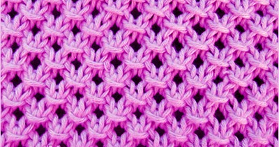 Knotted Openwork Stitch | Knitting Stitch Patterns