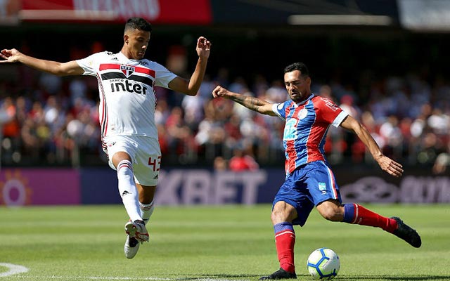 Bahia empata com o São Paulo pelo Campeonato Brasileiro