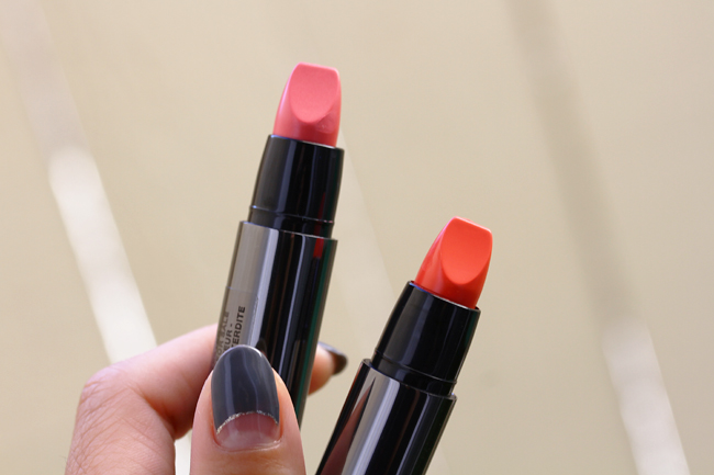 the raeviewer - a premier blog for skin care and cosmetics from an  esthetician's point of view: Burberry Full Kisses in Coral Red and Cherry  Blossom Review, Photos, Swatches