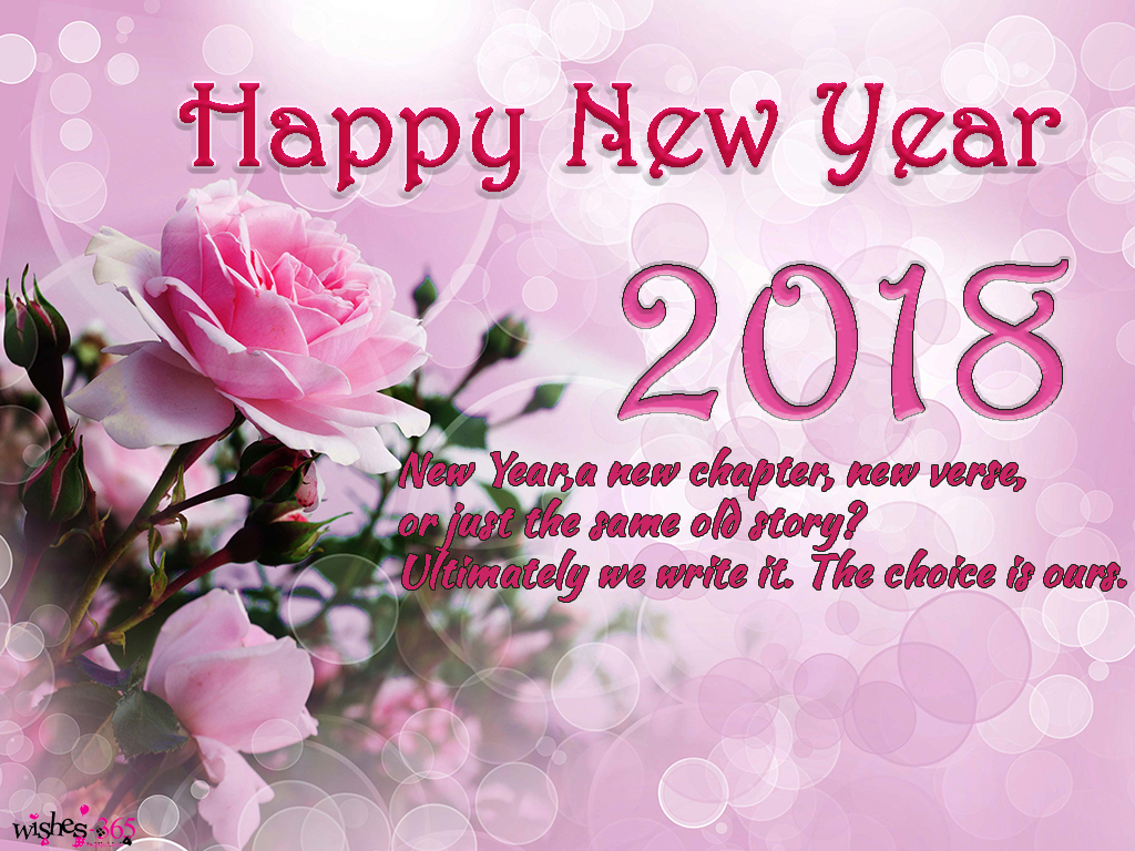 Poetry and Worldwide Wishes: Happy New Year Photo 2018 and Quotes with