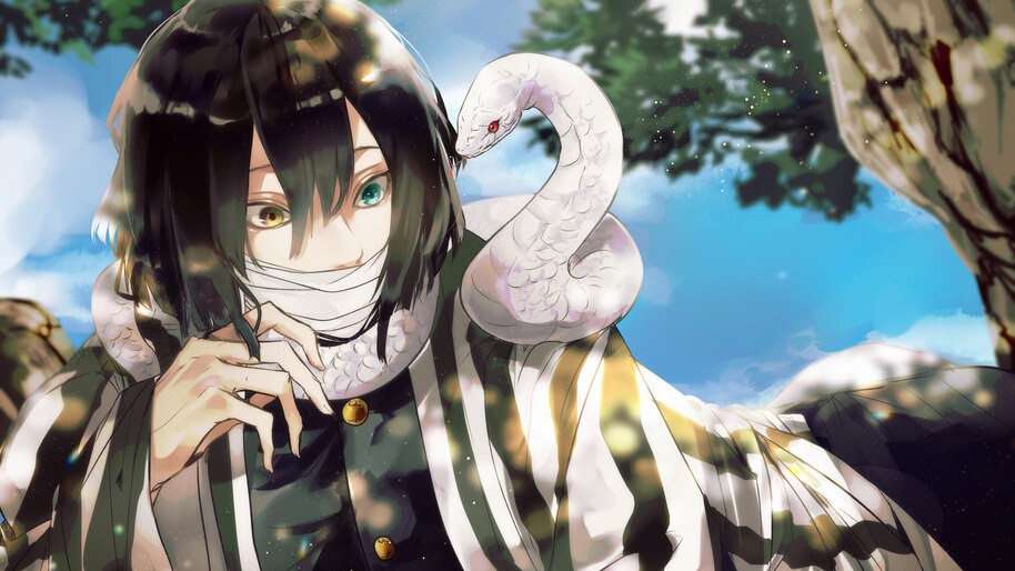 Obanai Iguro, Kimetsu no Yaiba, 4K, #5.1047
