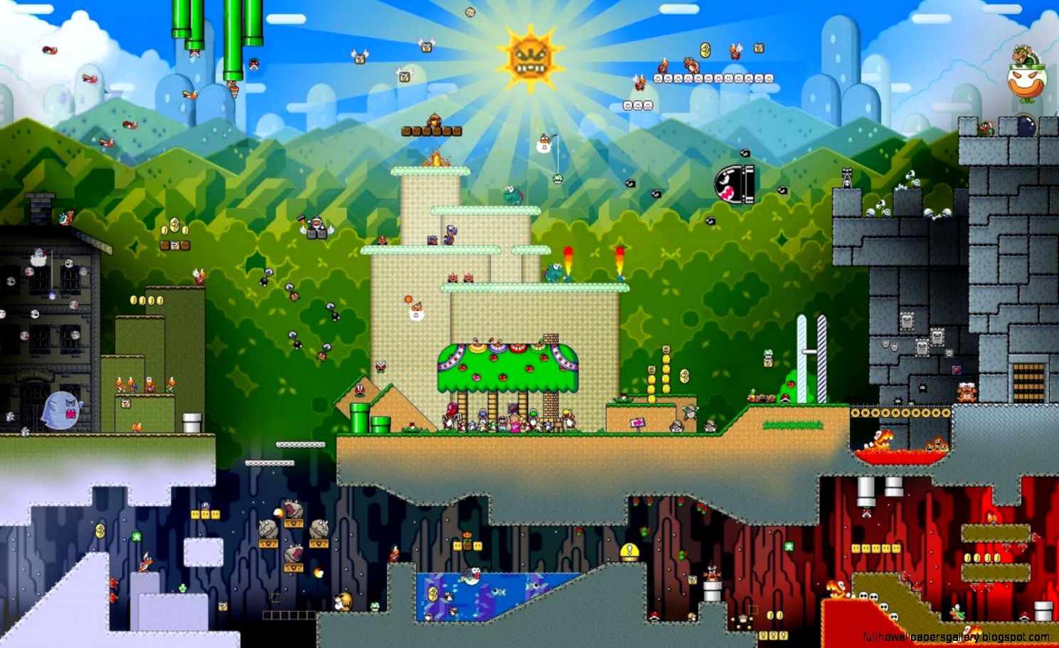 Super Mario World  Rose Tinted Reset