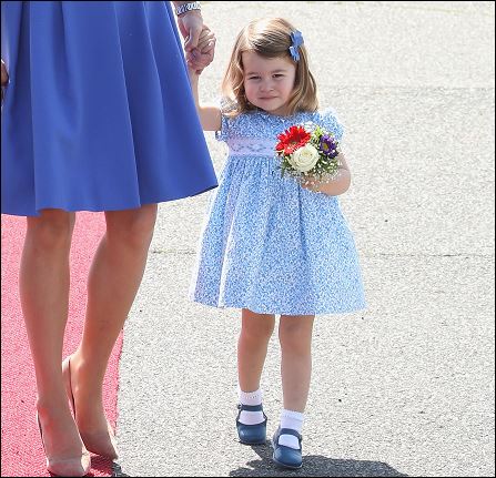 The Royal Children: British RF: Prince George and Princess Charlotte ...