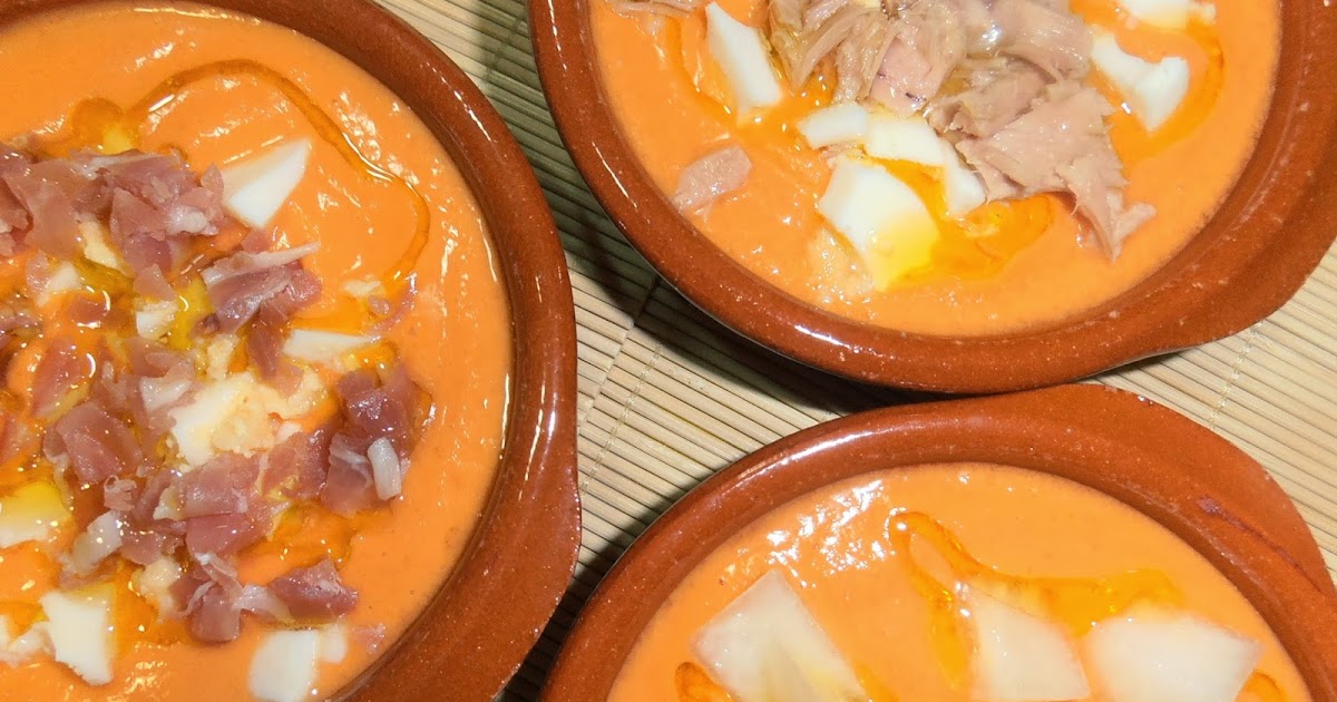 Diferencias Entre Salmorejo Y Porra Antequerana Con María en su cocina: Porra Antequerana o Salmorejo cordobés. Otro