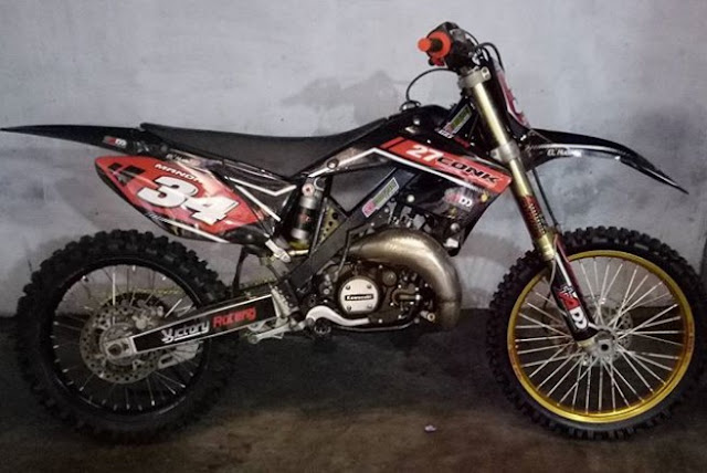 Foto Gambar Modifikasi Rangka Kawasaki Ninja Gtx Trail Motorcross