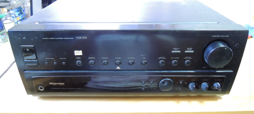 Ming's Blogger: Tear down: Pioneer VSX 455 Receiver