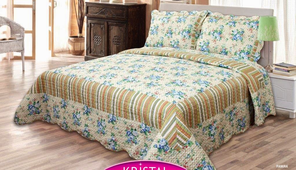 nevresim dünyası Kristal By Taç En Yeni Modelleri ile Baskılı Çift ve