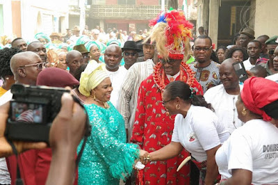1 Photos: Patience Jonathan is all smiles as she attends event in Rivers State