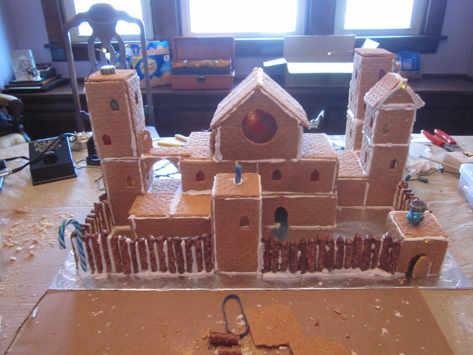 Battleground Hobbies: How To: Gingerbread Fortress of Peace and Tranquility