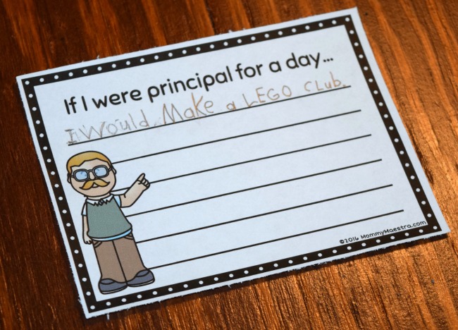if i was principal for a day