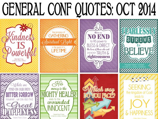 LDS General Conference Quotes: October 2014