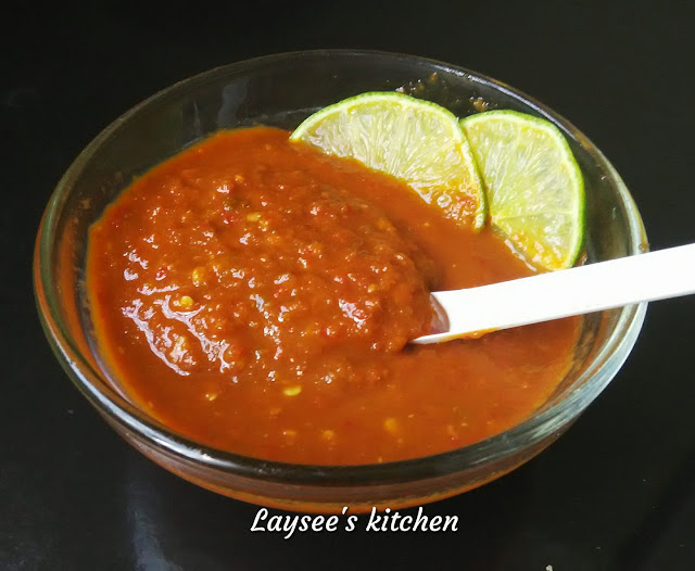 THAI SHRIMP PASTE CHILLY DIP (Nam Prik Kapi)