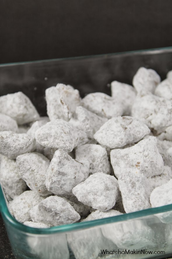 Peanut Butter Pretzel Nugget Puppy Chow - save the chex and use PB filled pretzel nuggets instead!