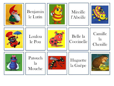 Rallye-lecture Drôle de P'tites bêtes d'Antoon Krings + memory