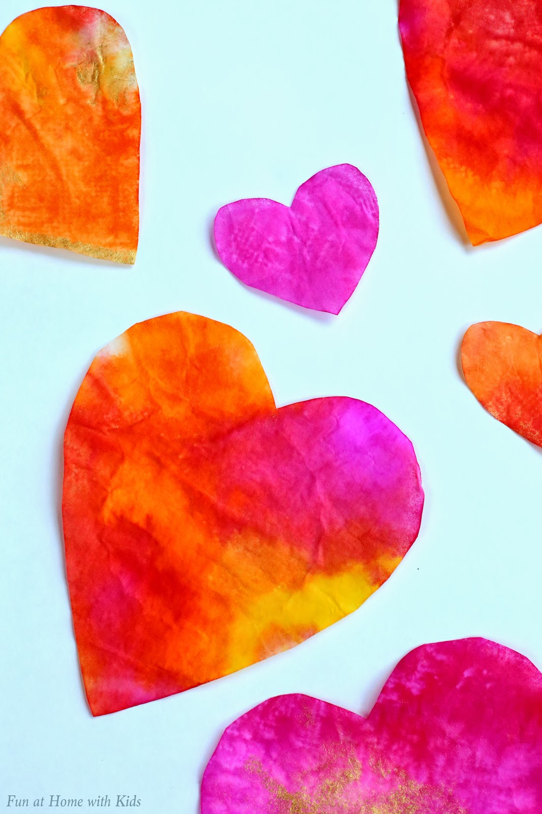 Heart Suncatcher Craft for Toddlers