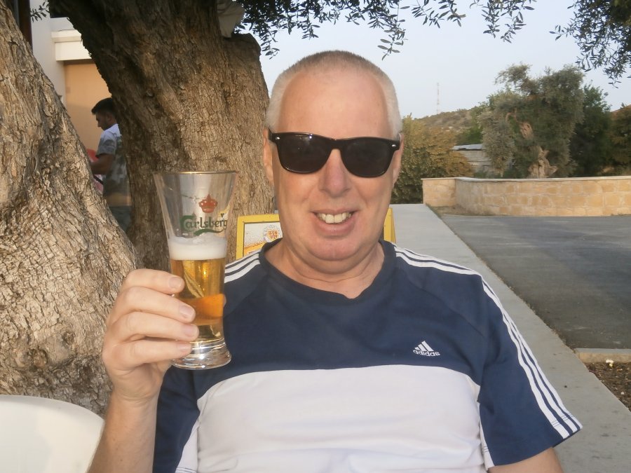 A new life planned in Cyprus A steak, an Iron Horse and a Chicken