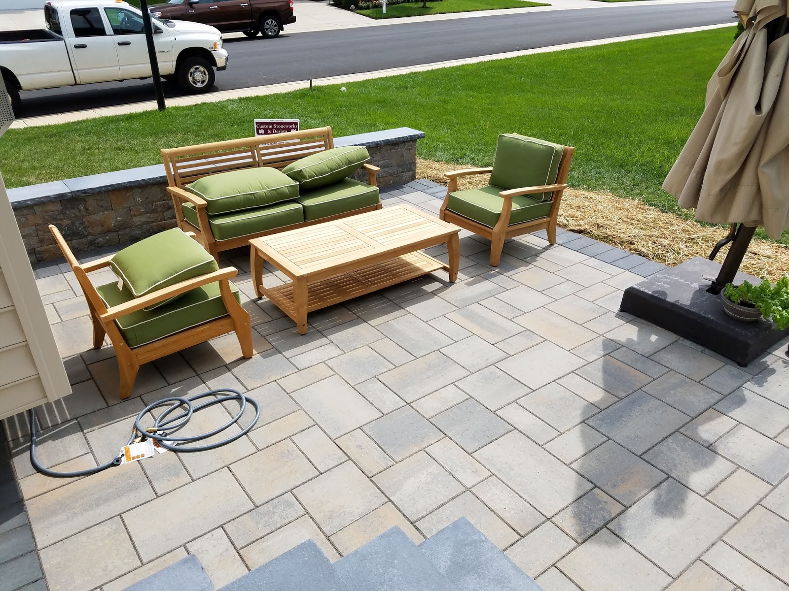 Custom Stoneworks & Design Inc. New Patio In Glen Burnie