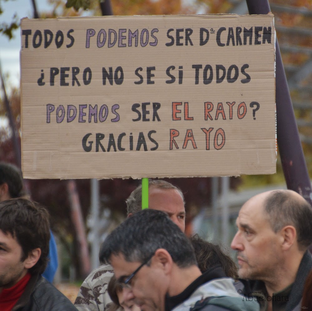 La Dignidad ha cruzado #Leganés. Marchas29NOV
