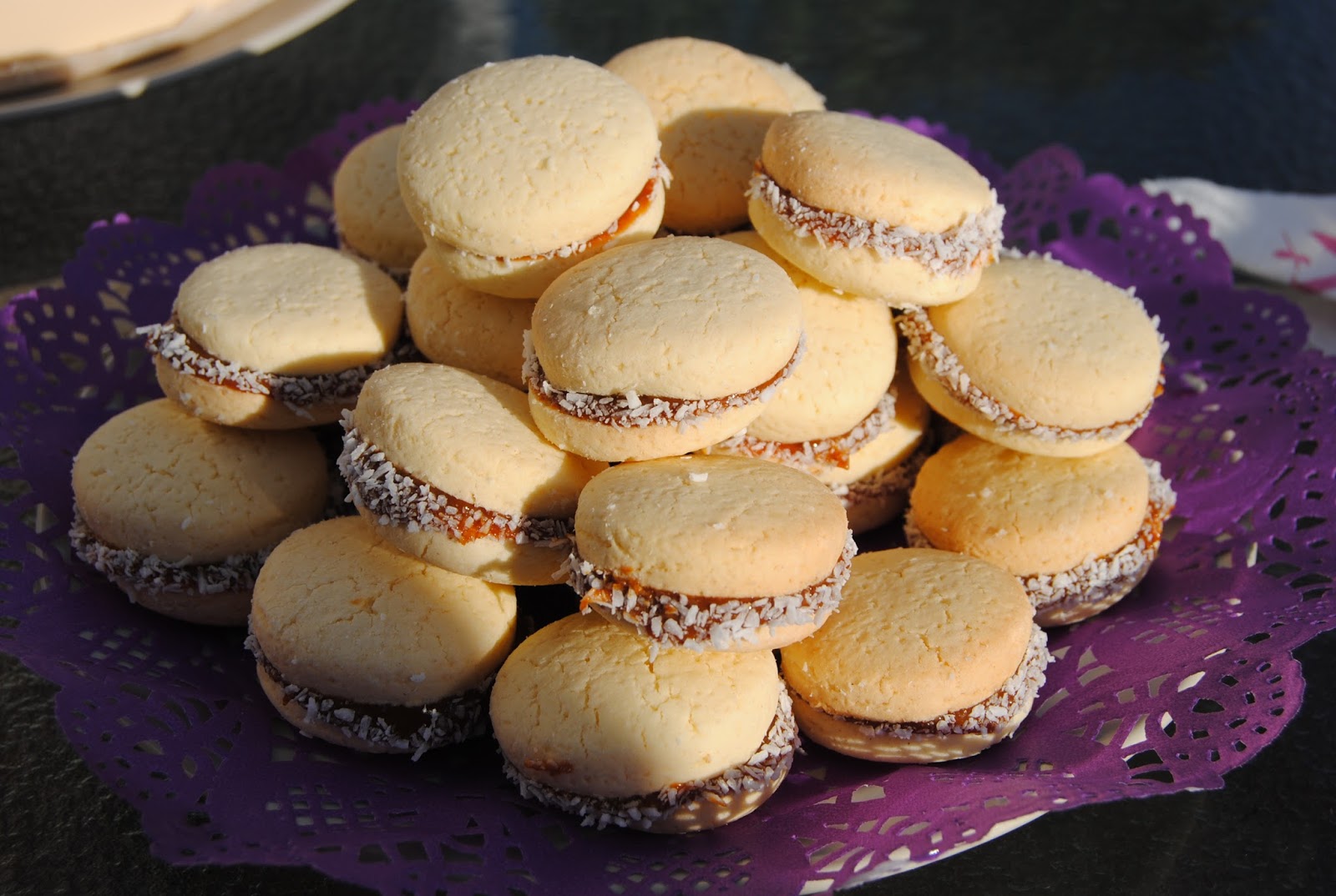 Recetas para un domingo Alfajores de