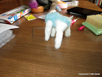 Needle Felting with ARTistic Pursuits (A Schoolhouse Crew Review) on Homeschool Coffee Break @ kympossibleblog.blogspot.com