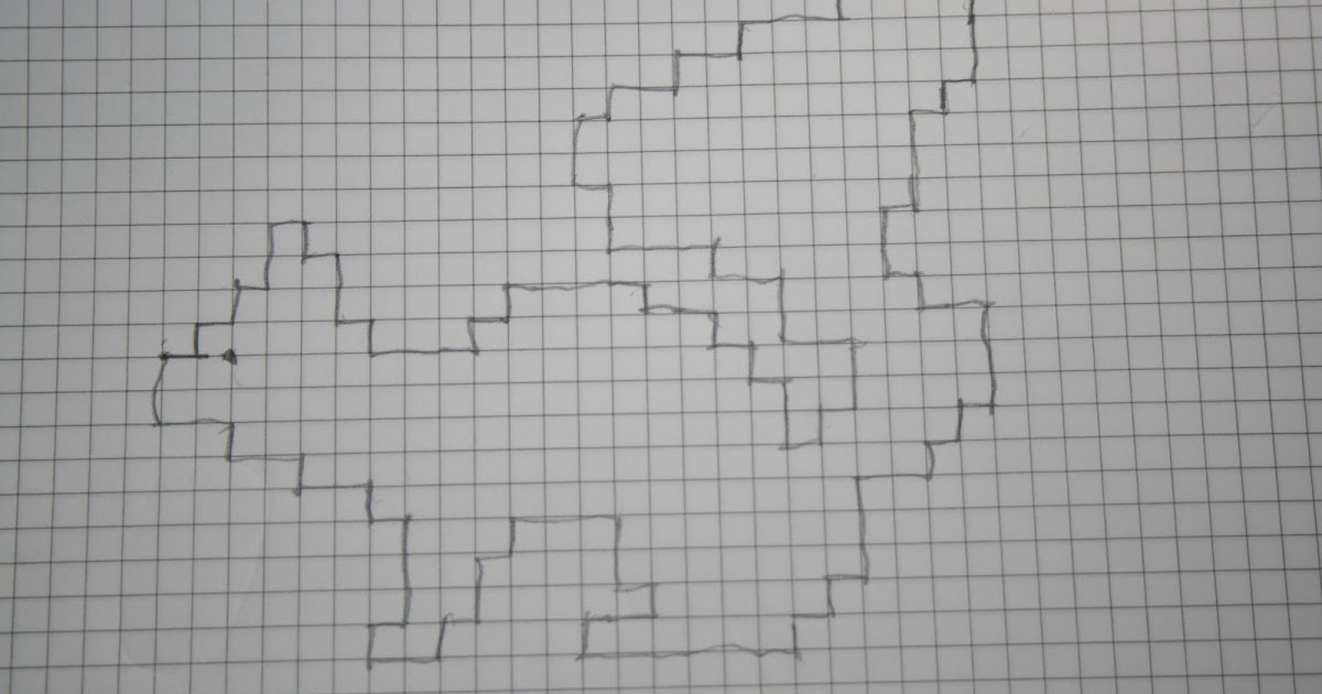 Графический диктант белка