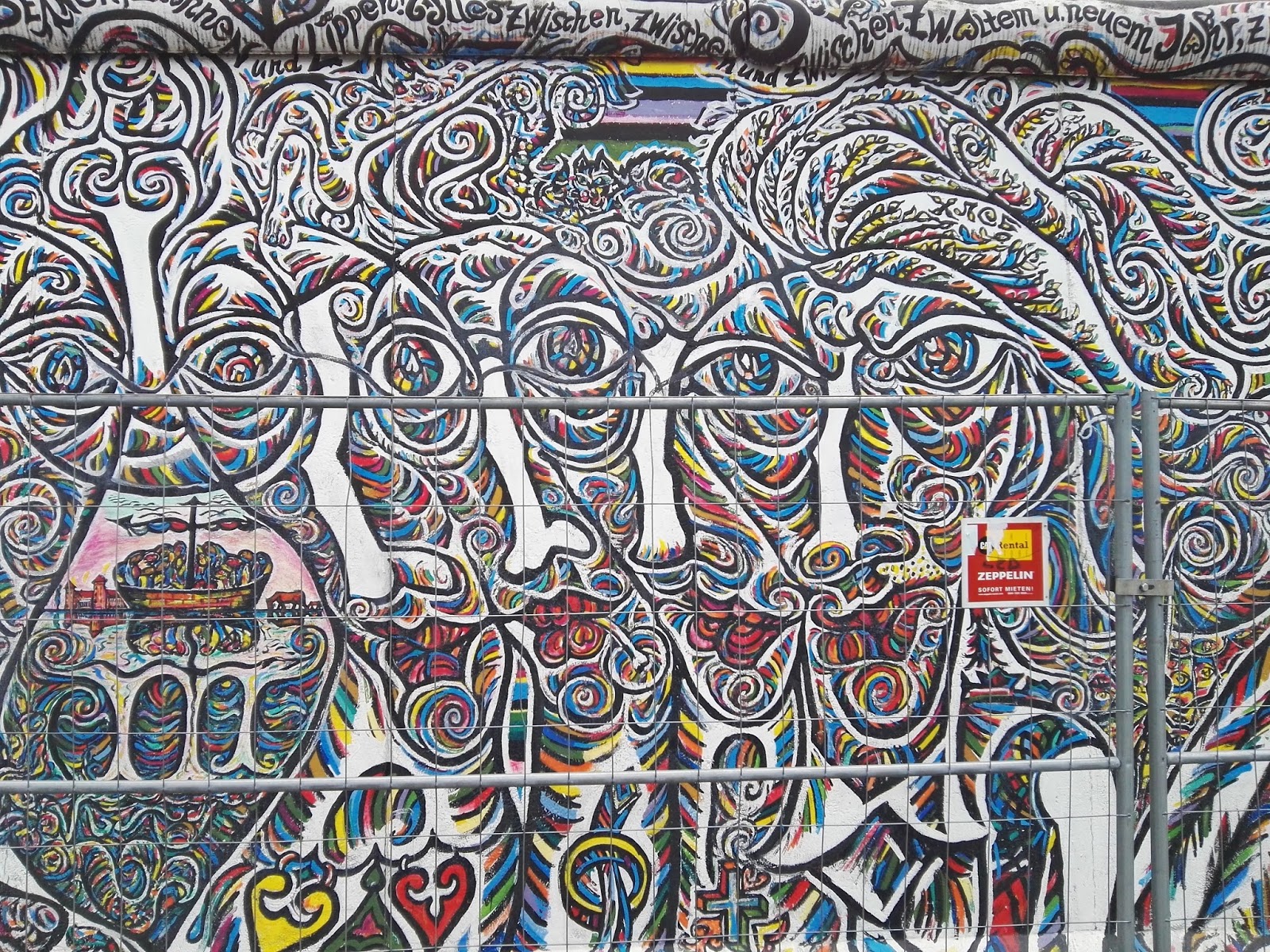 JESUS CUENCA EAST SIDE GALLERY ARTE EN EL MURO DE BERLIN 2/2 JESUS CUENCA EAST SIDE GALLERY ARTE EN EL MURO DE BERLIN 2/2