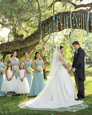 Blue Bridesmaid Dresses