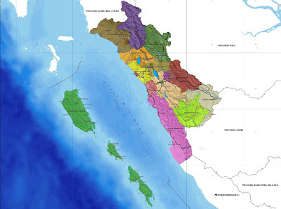 Peta Sumatera Barat