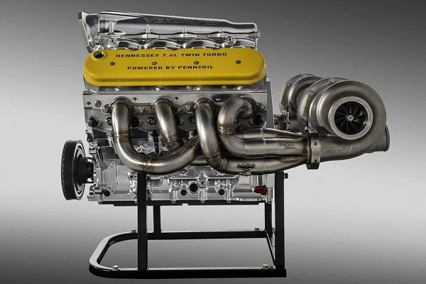 motor del Hennessey Venom F5