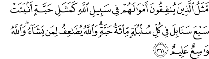 Surat Al-Baqarah Ayat 261