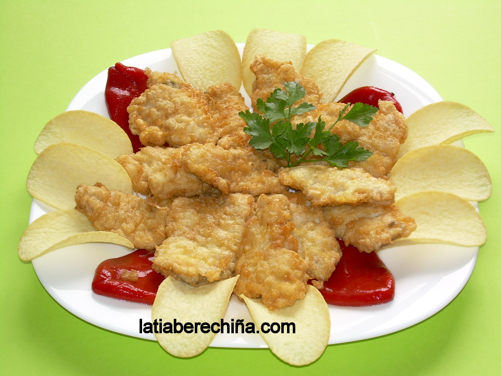 El blog de la tia Berechiña Filetes de pescado rebozados.