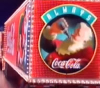 Propaganda da Coca-Cola "O Natal vem vindo". Clássica campanha de 1995.