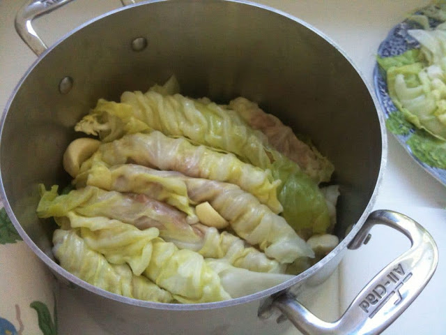 Cabbage in the pot